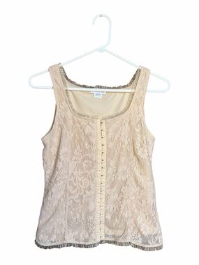 Monroe & Main Lace Cami Corset Top